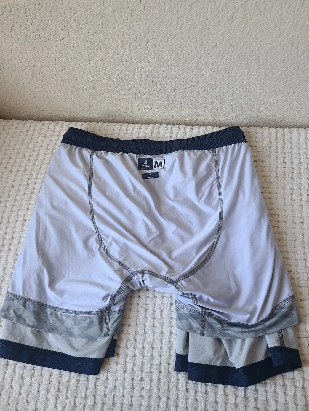 Chubbies Men's Athletic Drawstring Shorts Navy Men's Size M